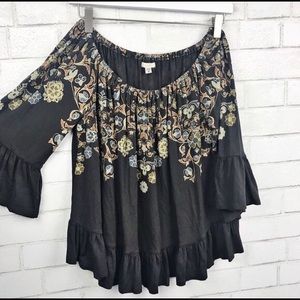 Urban Outfitters off the shoulder top